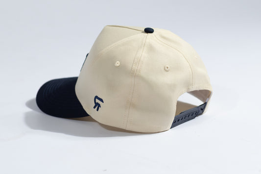 RF John 3:16 Snapback - Navy / OFFWHITE