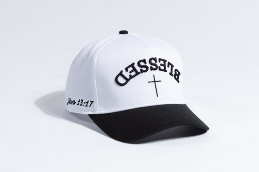 Blessed Snapback WHITE/BLACK