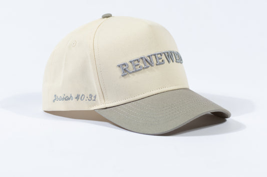 Renewed Snapback - GREY / OFFWHITE
