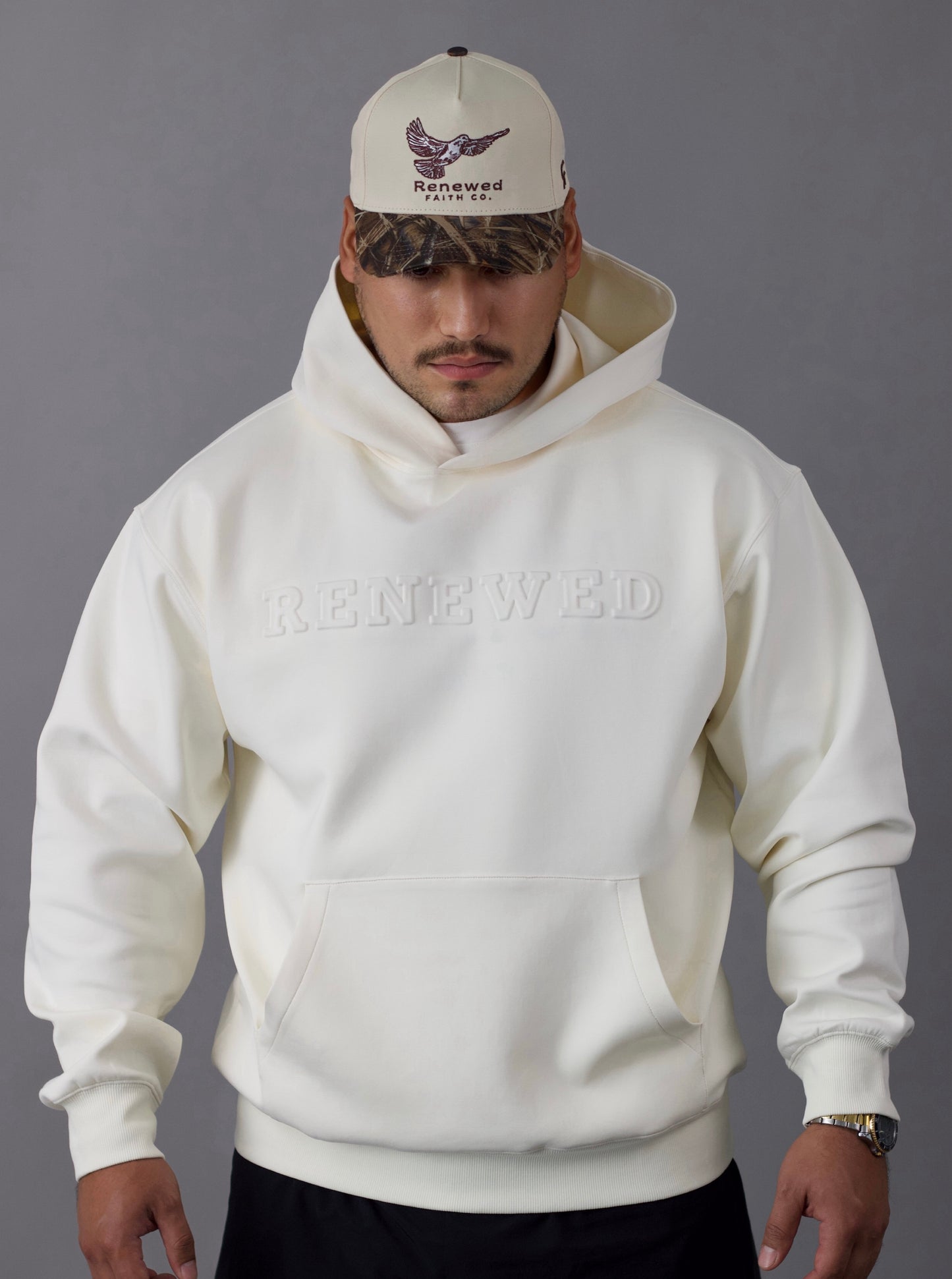 Renewed Faith Embossed Hoodie
