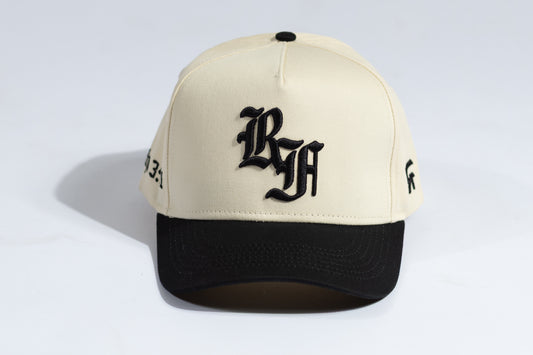 RF John 3:16 Snapback - BLACK / OFFWHITE