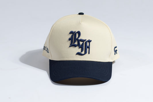 RF John 3:16 Snapback - Navy / OFFWHITE