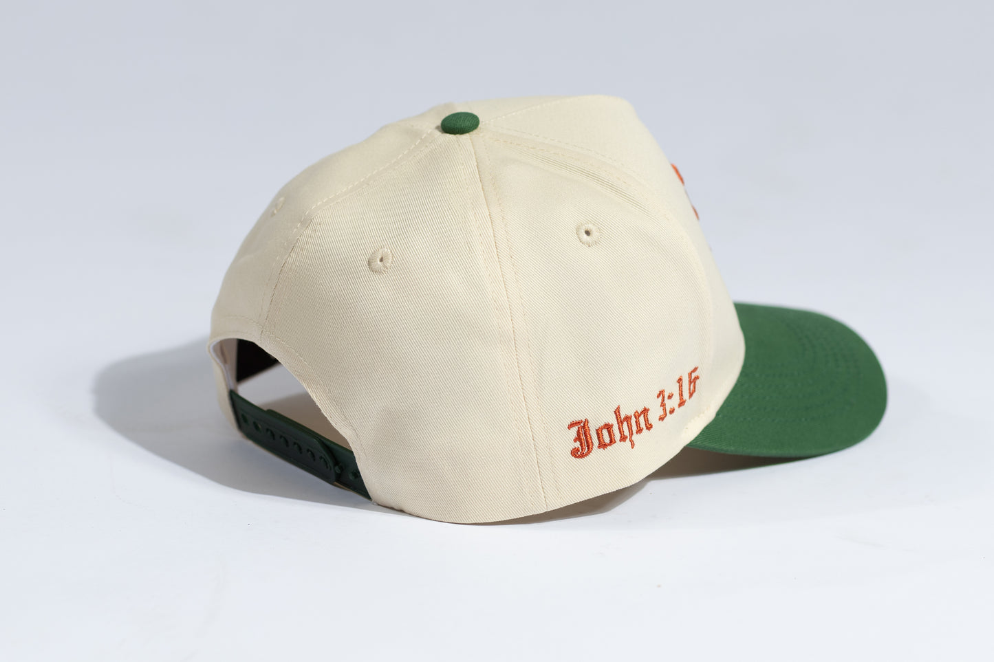 RF John 3:16 Snapback - Champagne / OFFWHITE